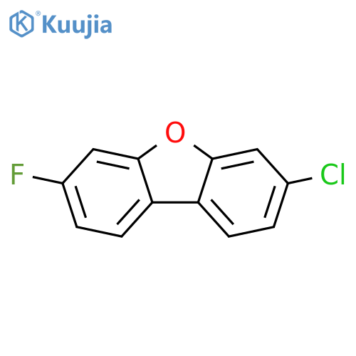 Dibenzofuran, 3-chloro-7-fluoro- structure