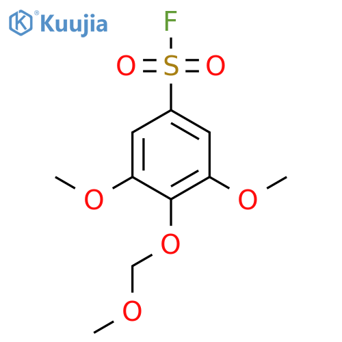 3,5-Dimethoxy-4-(methoxymethoxy)benzene-1-sulfonyl fluoride structure