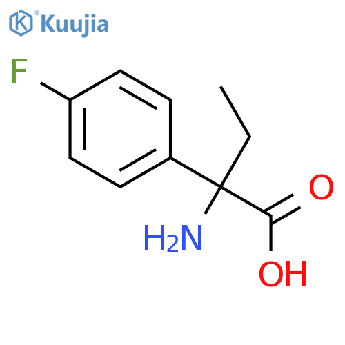 2-amino-2-(4-fluorophenyl)butanoic Acid structure