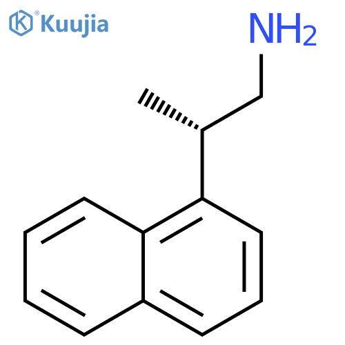 1-Naphthaleneethanamine, β-methyl-, (βS)- structure