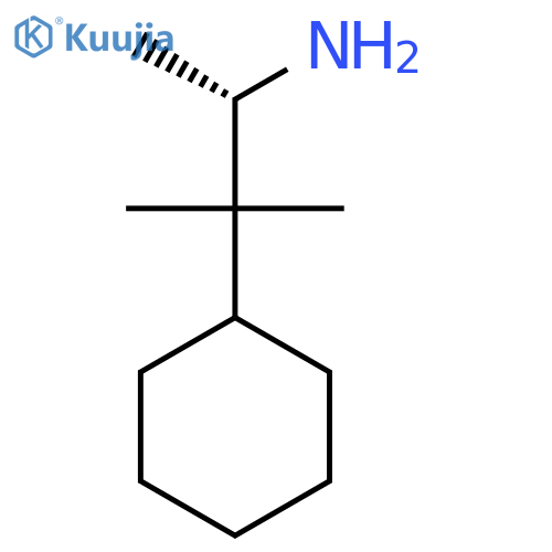 (2S)-3-Cyclohexyl-3-methylbutan-2-amine structure