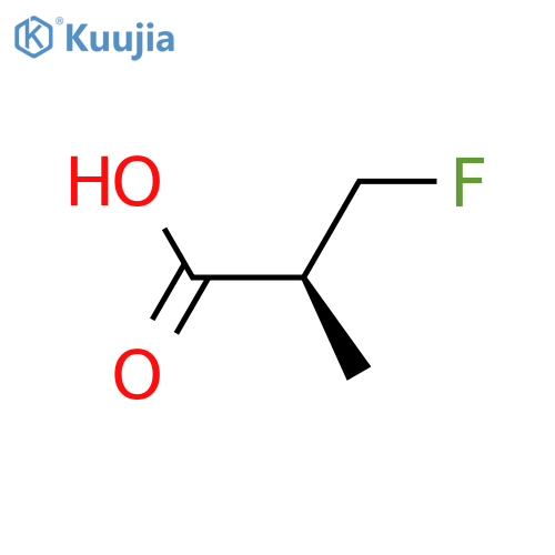 (S)-2-(fluoromethyl)propanoic acid structure
