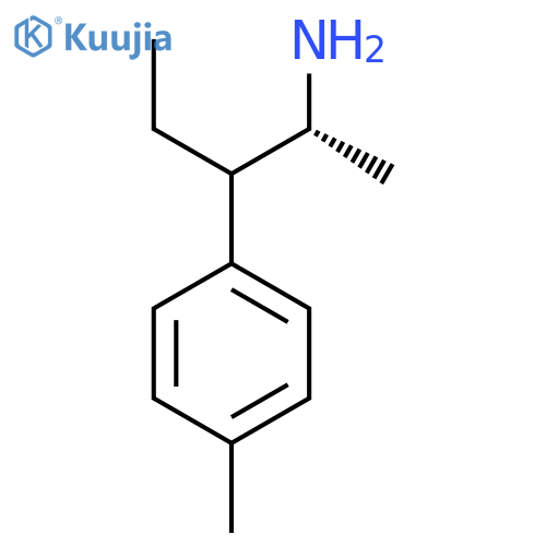 (2R)-3-(4-Methylphenyl)pentan-2-amine structure