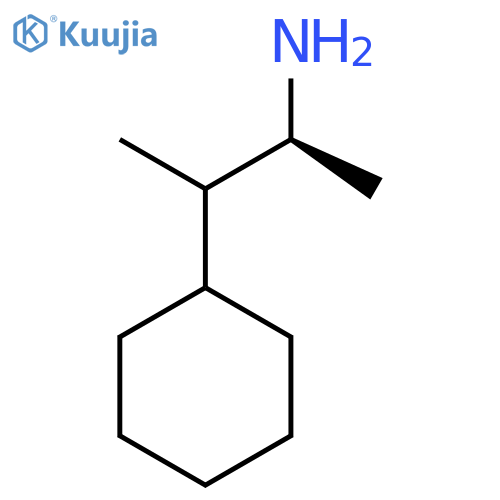 (2S)-3-Cyclohexylbutan-2-amine structure