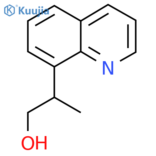 2-Quinolin-8-ylpropan-1-ol structure