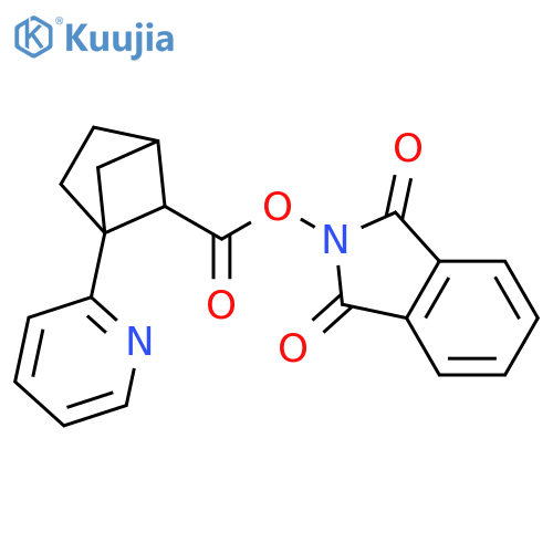 1,3-dioxo-2,3-dihydro-1H-isoindol-2-yl 1-(pyridin-2-yl)bicyclo[2.1.1]hexane-5-carboxylate structure