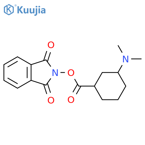 1,3-dioxo-2,3-dihydro-1H-isoindol-2-yl 3-(dimethylamino)cyclohexane-1-carboxylate structure