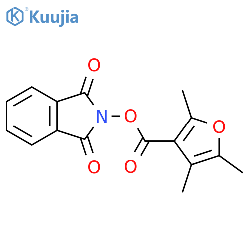 1,3-dioxo-2,3-dihydro-1H-isoindol-2-yl 2,4,5-trimethylfuran-3-carboxylate structure