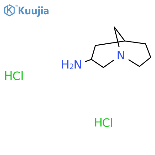 1-Azabicyclo[3.3.1]nonan-3-amine dihydrochloride structure
