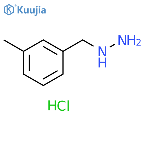 (3-methylphenyl)methylhydrazine dihydrochloride structure