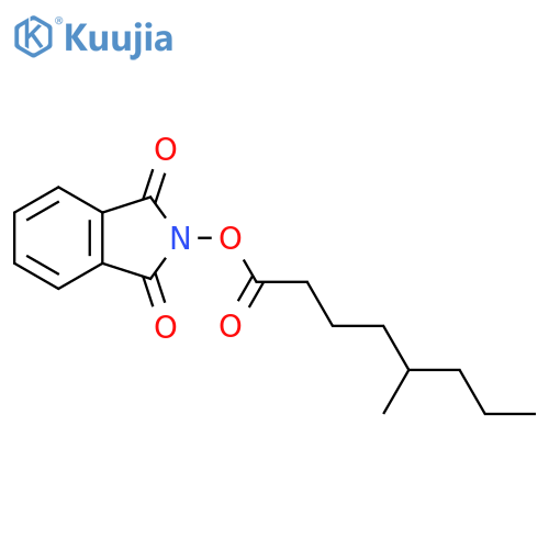1,3-dioxo-2,3-dihydro-1H-isoindol-2-yl 5-methyloctanoate structure