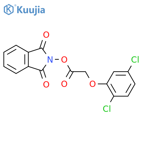 1,3-dioxo-2,3-dihydro-1H-isoindol-2-yl 2-(2,5-dichlorophenoxy)acetate structure