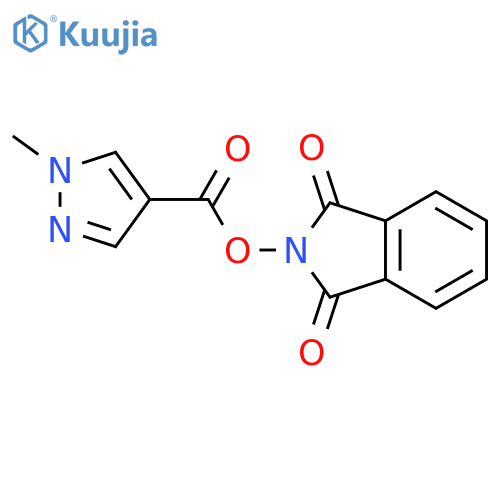 1,3-dioxo-2,3-dihydro-1H-isoindol-2-yl 1-methyl-1H-pyrazole-4-carboxylate structure