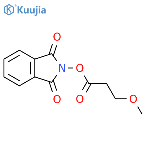 1,3-dioxo-2,3-dihydro-1H-isoindol-2-yl 3-methoxypropanoate structure