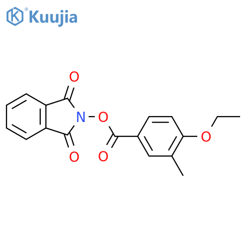 1,3-dioxo-2,3-dihydro-1H-isoindol-2-yl 4-ethoxy-3-methylbenzoate structure