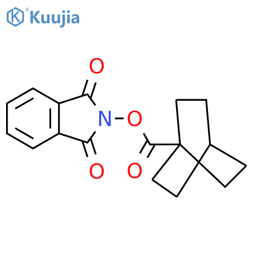 1,3-Dioxoisoindolin-2-YL bicyclo[2.2.2]octane-1-carboxylate structure