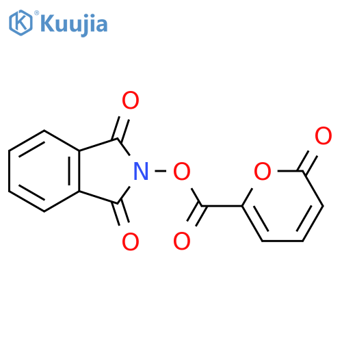 1,3-dioxo-2,3-dihydro-1H-isoindol-2-yl 2-oxo-2H-pyran-6-carboxylate structure
