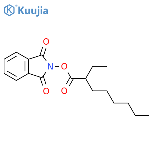 1,3-dioxo-2,3-dihydro-1H-isoindol-2-yl 2-ethyloctanoate structure