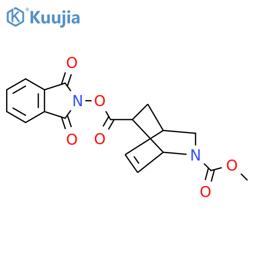 6-(1,3-dioxo-2,3-dihydro-1H-isoindol-2-yl) 2-methyl 2-azabicyclo[2.2.2]oct-7-ene-2,6-dicarboxylate structure