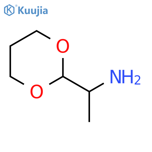 1-(1,3-Dioxan-2-yl)ethan-1-amine structure