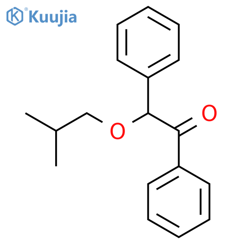 Benzoin isobutyl ether structure