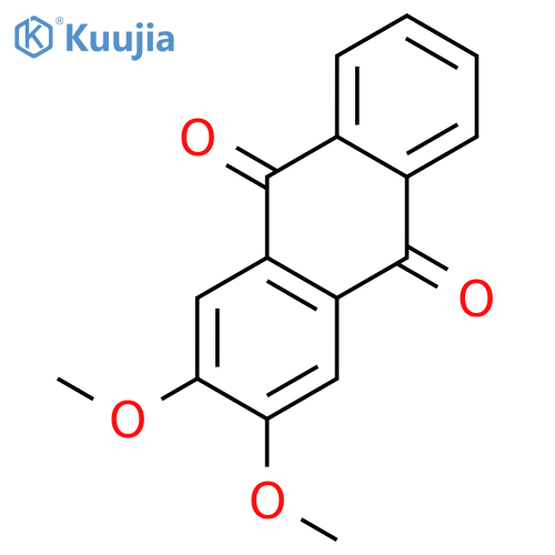 9,10-Anthracenedione,2,3-dimethoxy- structure