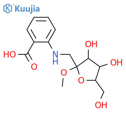 2-Aminobenzoic acid; N-(1-Deoxy-2-O-methyl-β-D-fructofuranosyl) structure