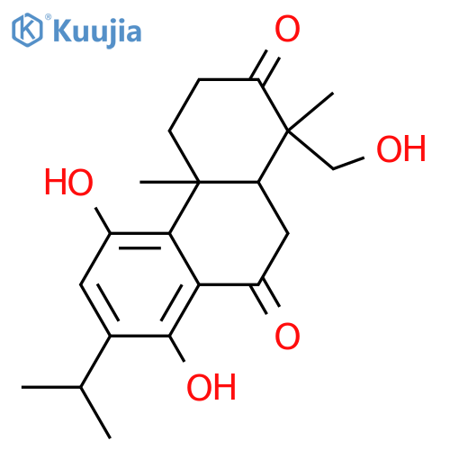 3,11,14,19-Tetrahydroxy-8,11,13-abietatrien-7-one; 3β-form, 3-Ketone structure