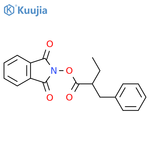 1,3-dioxo-2,3-dihydro-1H-isoindol-2-yl 2-benzylbutanoate structure