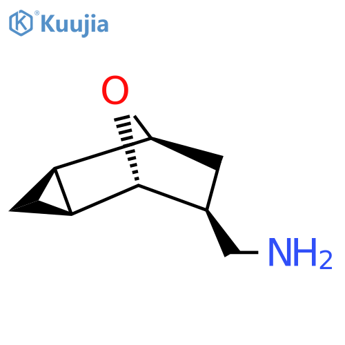 rac-[(1R,2S,4R,5R,6R)-8-oxatricyclo[3.2.1.0,2,4]octan-6-yl]methanamine structure