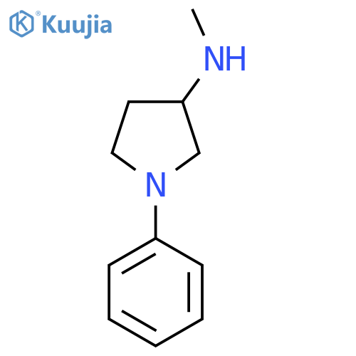 N-methyl-1-phenylpyrrolidin-3-amine structure
