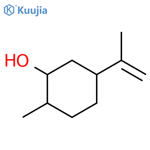 Cyclohexanol, 2-methyl-5-(1-methylethenyl)-, (1R,2S,5S)- structure