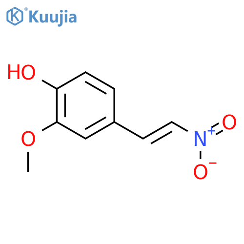 2-methoxy-4-(2-nitroethenyl)phenol structure