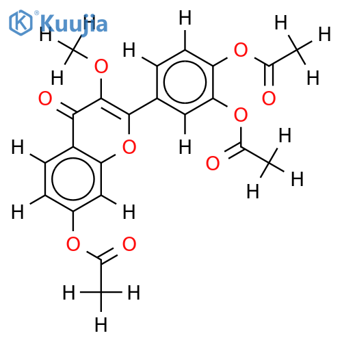 3-Me ether,tri-Ac-Fisetin structure