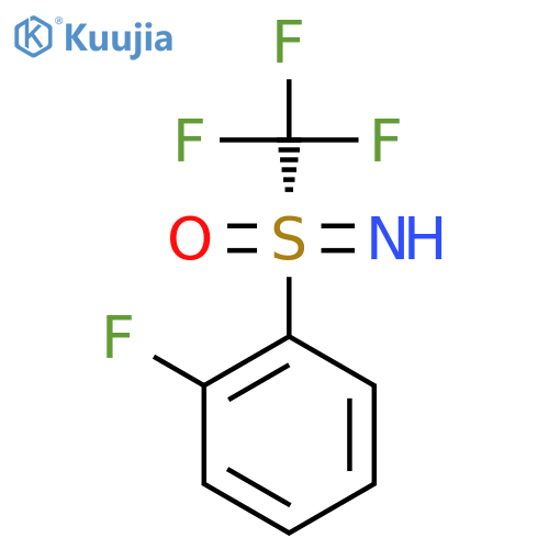 (S)-(2-fluorophenyl)(imino)(trifluoromethyl)-lambda6-sulfanone structure