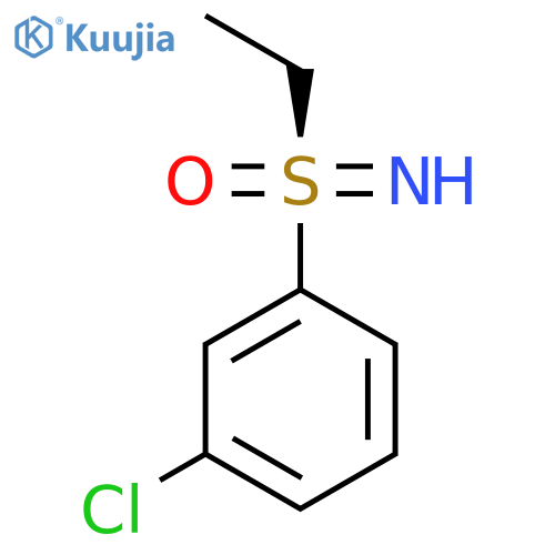 (S)-(3-chlorophenyl)(ethyl)imino-lambda6-sulfanone structure