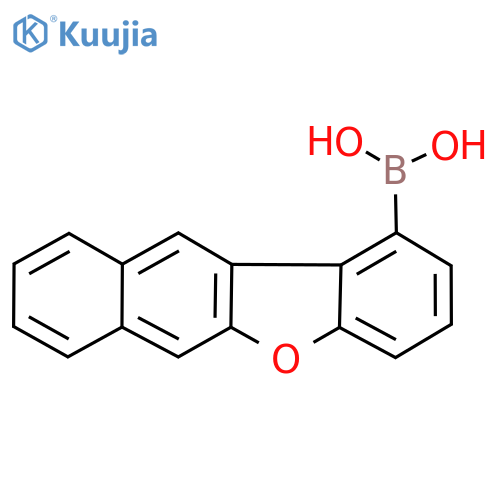 Naphtho[2,3-b]benzofuran-1-boronic acid structure
