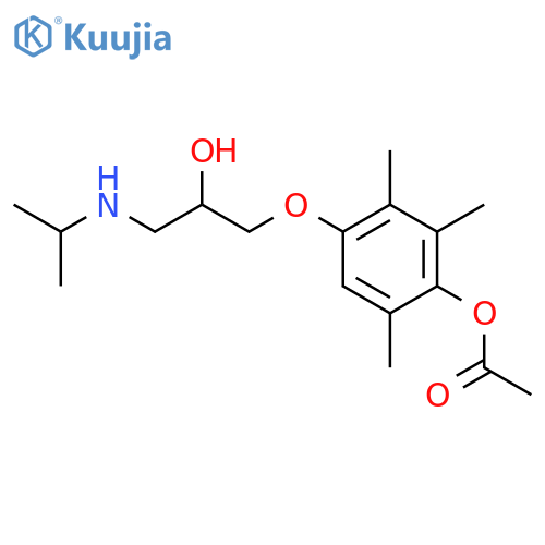 Metipranolol structure