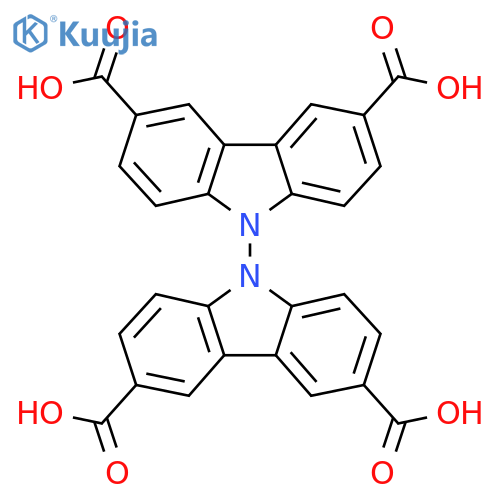 [9,9'-Bicarbazole]-3,3',6,6'-tetracarboxylic acid structure