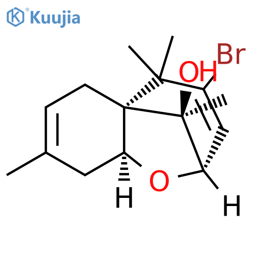 6H-2,5a-Methano-1-benzoxepin-10-ol, 4-bromo-2,5,9,9a-tetrahydro-5,5,8,10-tetramethyl-, (2S,5aS,9aS,10R)- structure