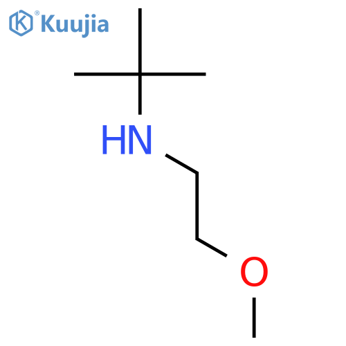 tert-butyl(2-methoxyethyl)amine structure
