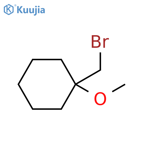 1-(bromomethyl)-1-methoxycyclohexane structure