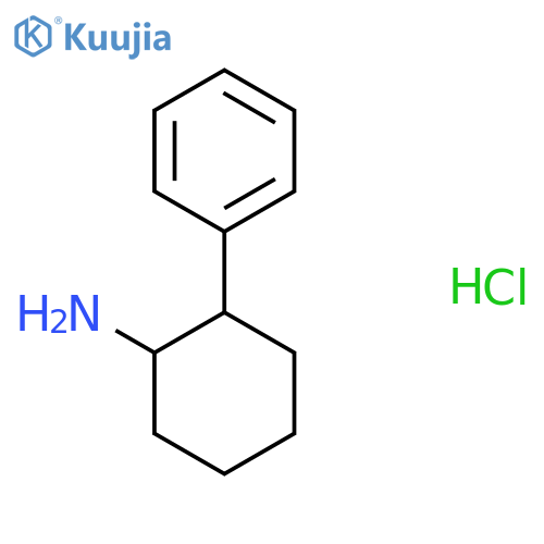 2-phenylcyclohexan-1-amine hydrochloride structure