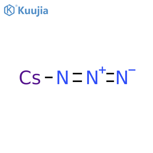 Cesium azide structure