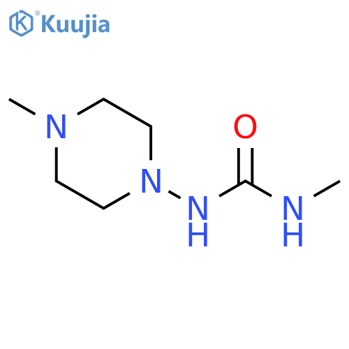 Urea, 1-methyl-3-(4-methyl-1-piperazinyl)- (8CI) structure