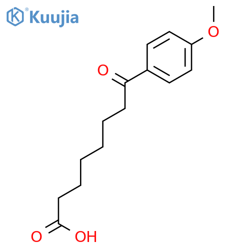 8-(4-methoxyphenyl)-8-oxooctanoic acid structure