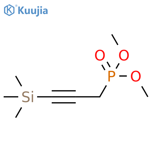 Dimethyl Trimethylsilyl Propargylphosphonate structure