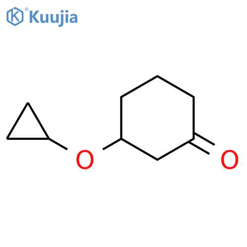 3-Cyclopropoxy-cyclohexanone structure