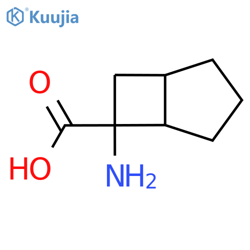 6-Aminobicyclo[3.2.0]heptane-6-carboxylic acid structure