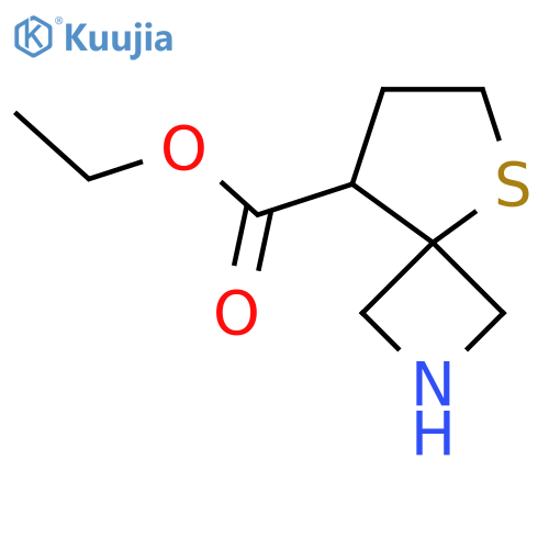 Ethyl 5-thia-2-azaspiro[3.4]octane-8-carboxylate structure